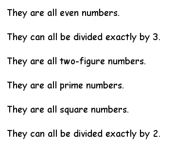 Understanding Number test item 10