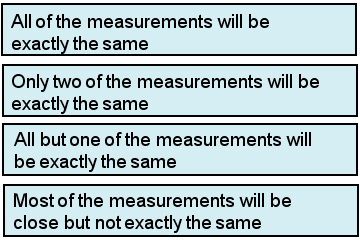 Science test question 8